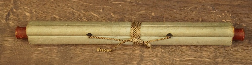 Kochtopf Kakemono zusammengerollt