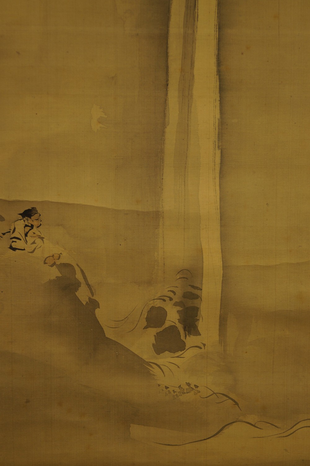 Japanisches Rollbild Wasserfall Motiv Nahaufnahme 3