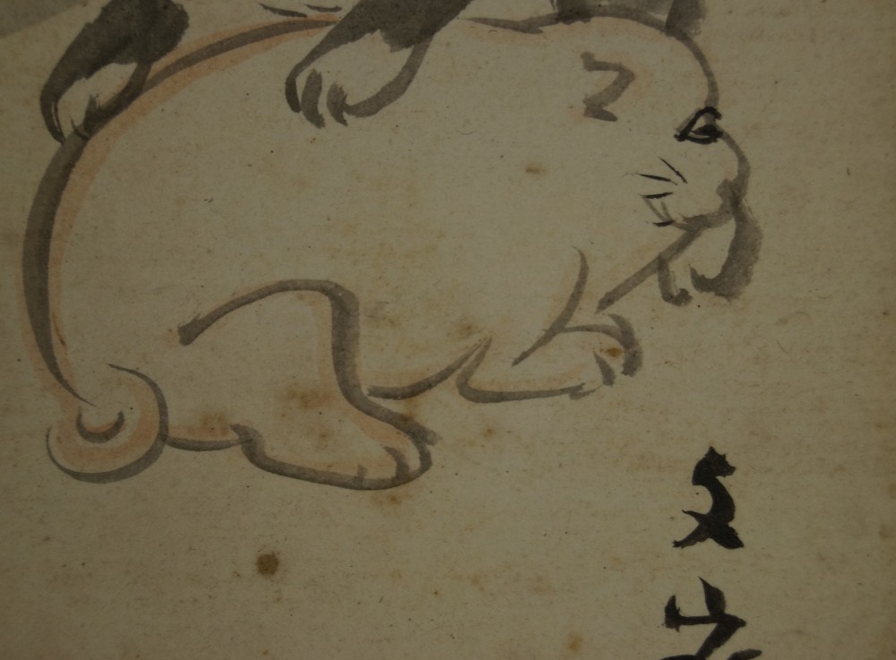 Puppy Body and Tail with Signature Motif Close-up
