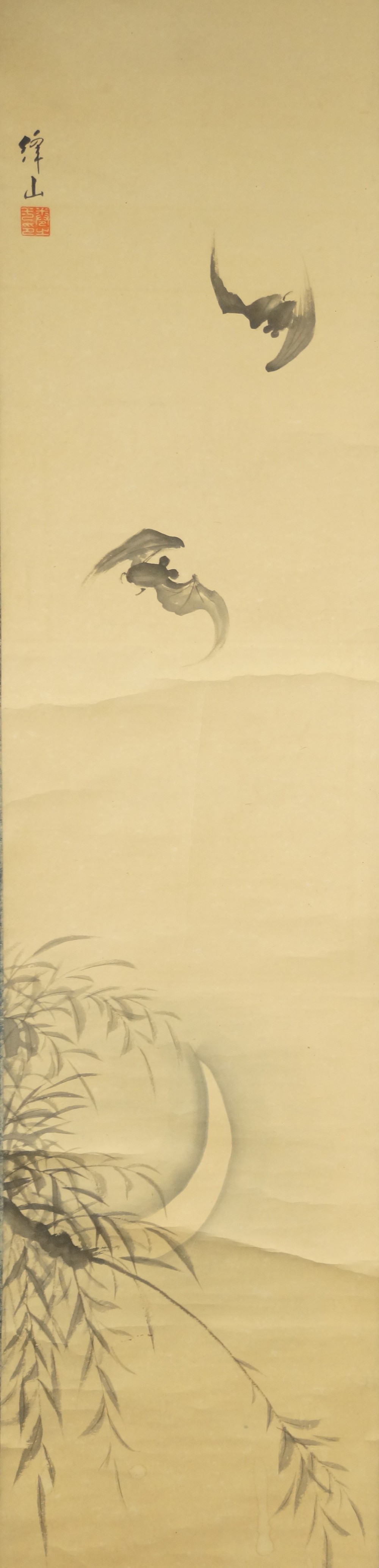 Bats in Moonlight Full Motif without Mounting