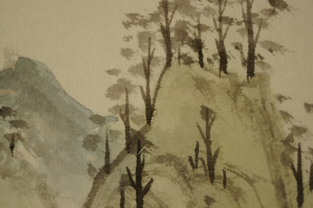 Landschaft Nahaufnahme 5 Berggipfel
