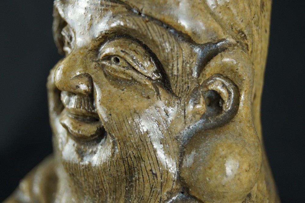 Jurojin figure facial detail close-up 2