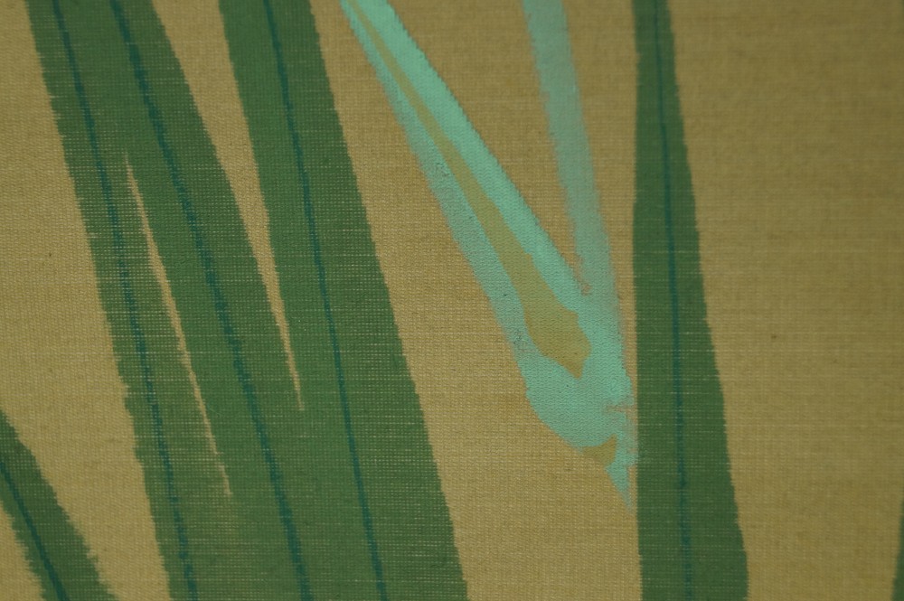 Irises Leaf Detail Close-Up