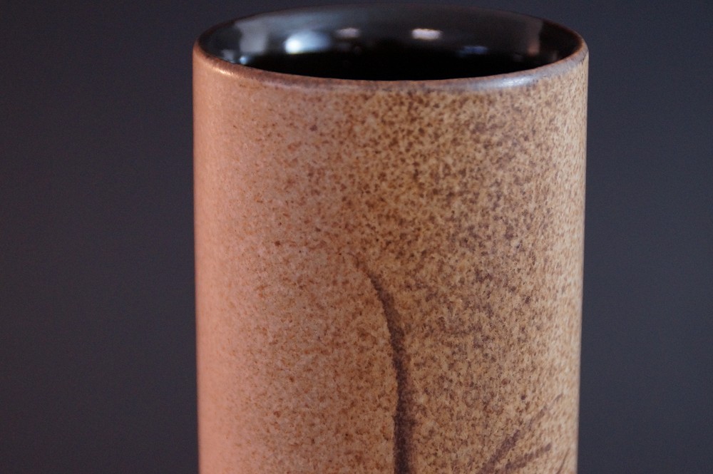 Vase by Seitoku Kawai Neck View Close-Up