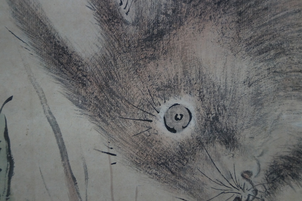 The Hare in the Grass Kakejiku Hare Motif Close-up 4
