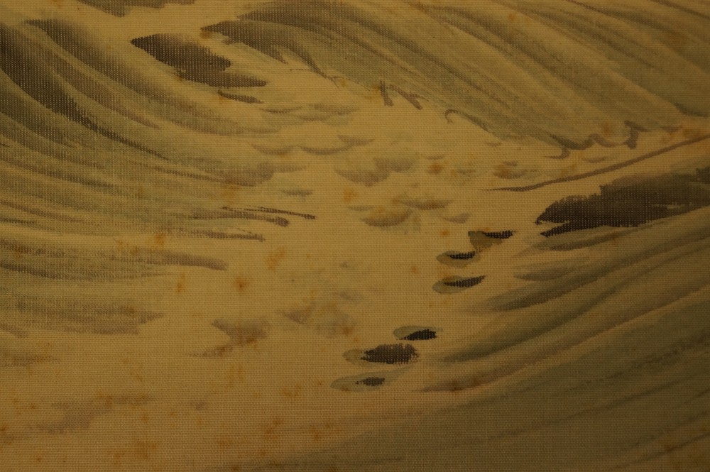 Shikishi Aufgehende Sonne Wellen-Motiv Nahaufnahme 3