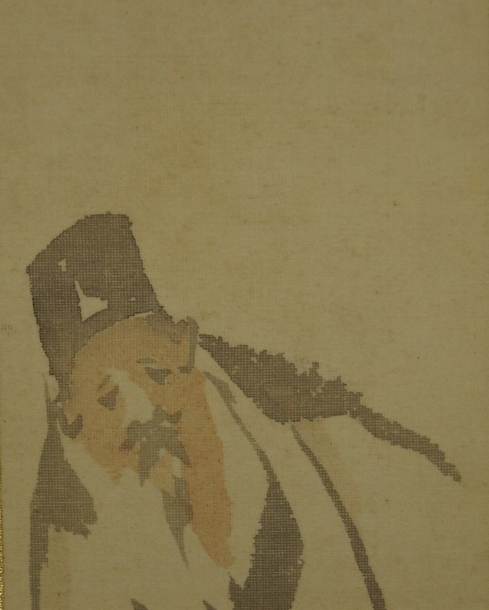 Poet - Japanisches Gemälde (Makuri, Honshi)