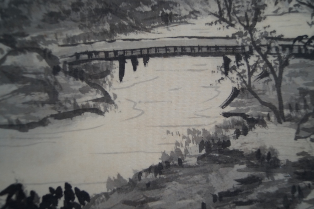 Landschaft Bruecke Nahaufnahme