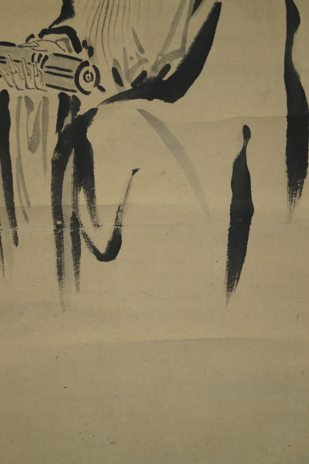 Kakemono Philosopher Motif Close-Up 2