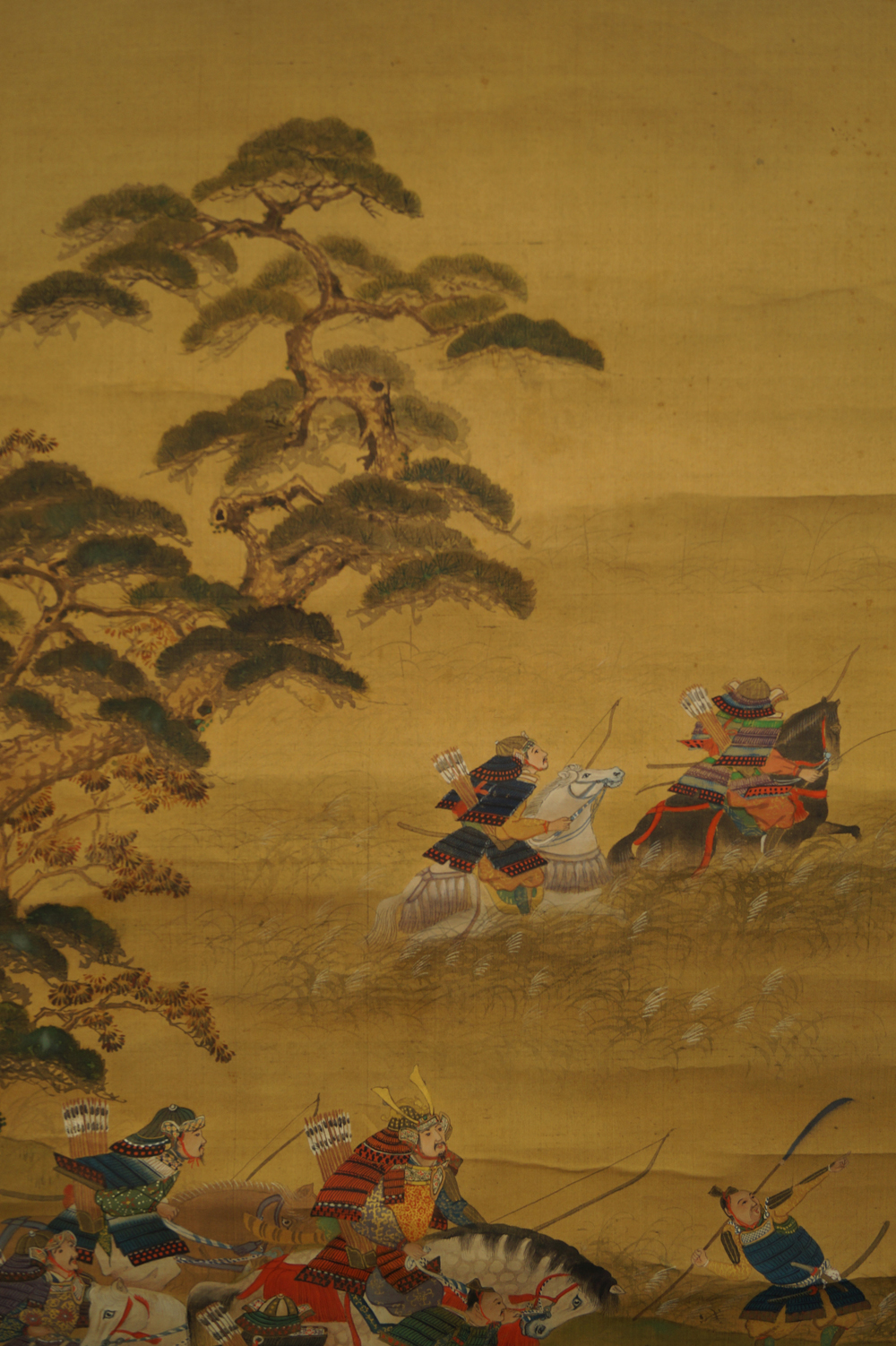 Samurai warrior by Tosa Mitsuzane hanging scroll 2 motif close-up 1