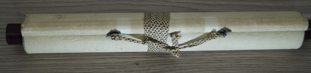 Kakemono Leaping Koi Rolled Up