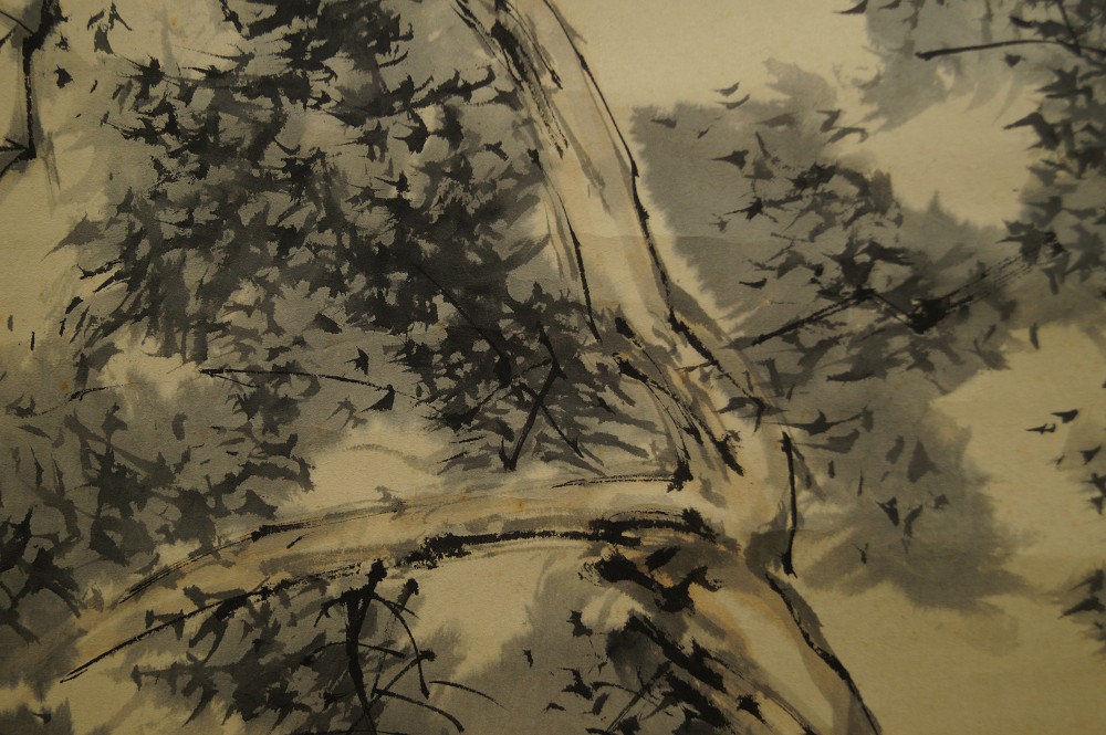 Owl Tree Motif Close-Up 3