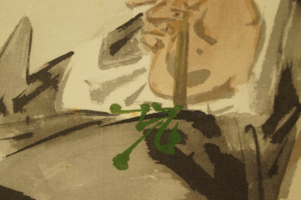 Kakemono Hotei Hotei Motif Close-Up 4
