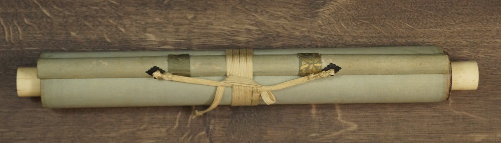 Two Swallows by Murakami Kozan Kakemono Rolled Up