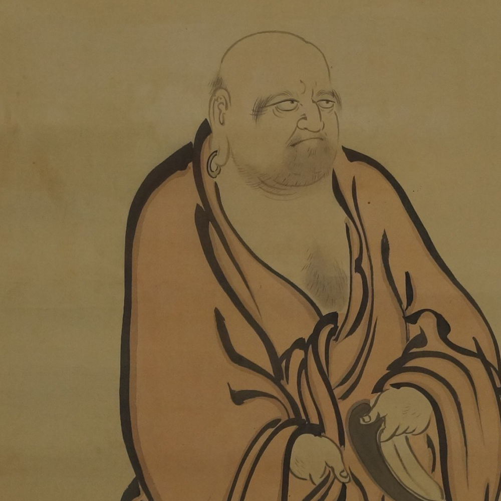 Bodhidharma Motif Close-Up Preview
