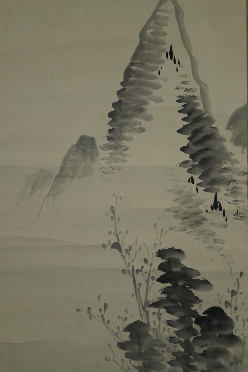 Kakemono Landschaft Landschaft Nahaufnahme