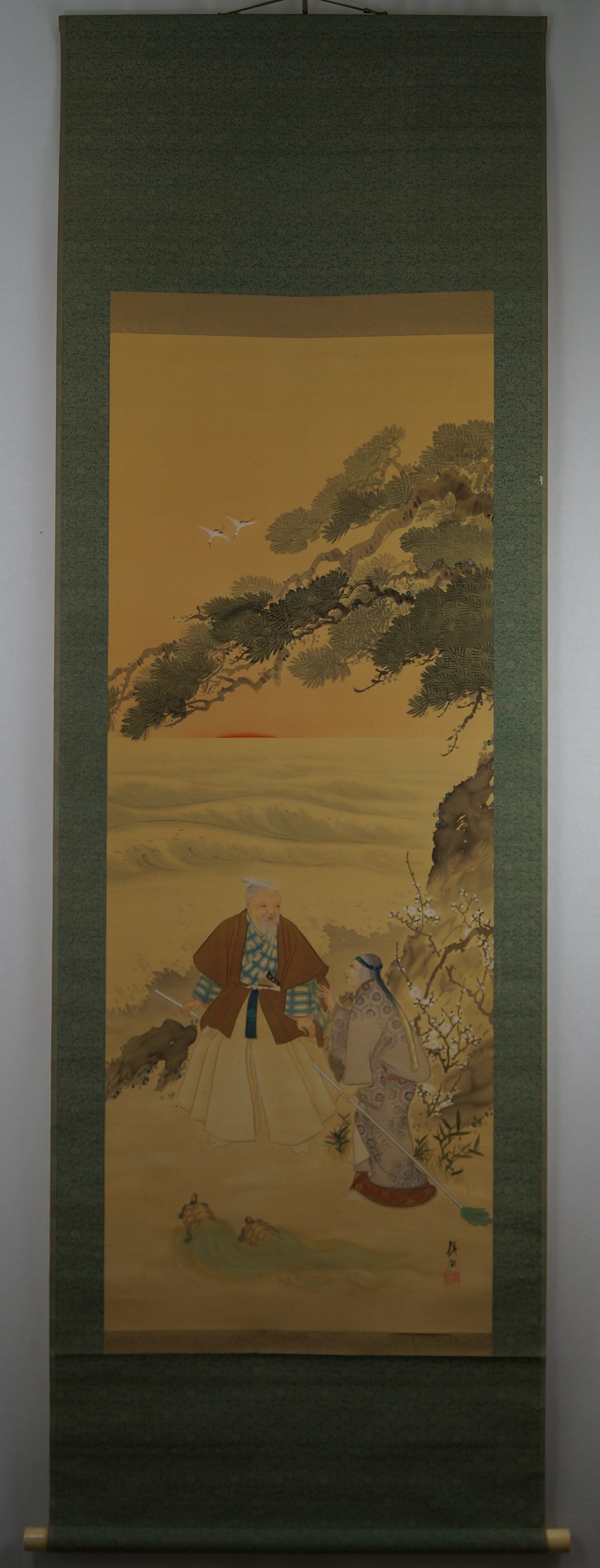 Hanging Scroll Takasago Legend Full View