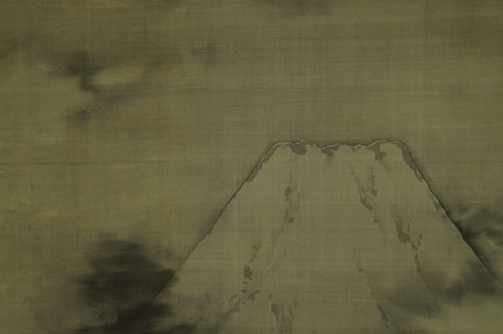 Drache am Fuji-San von Tsurumine Sansei Fuji-Motiv Nahaufnahme