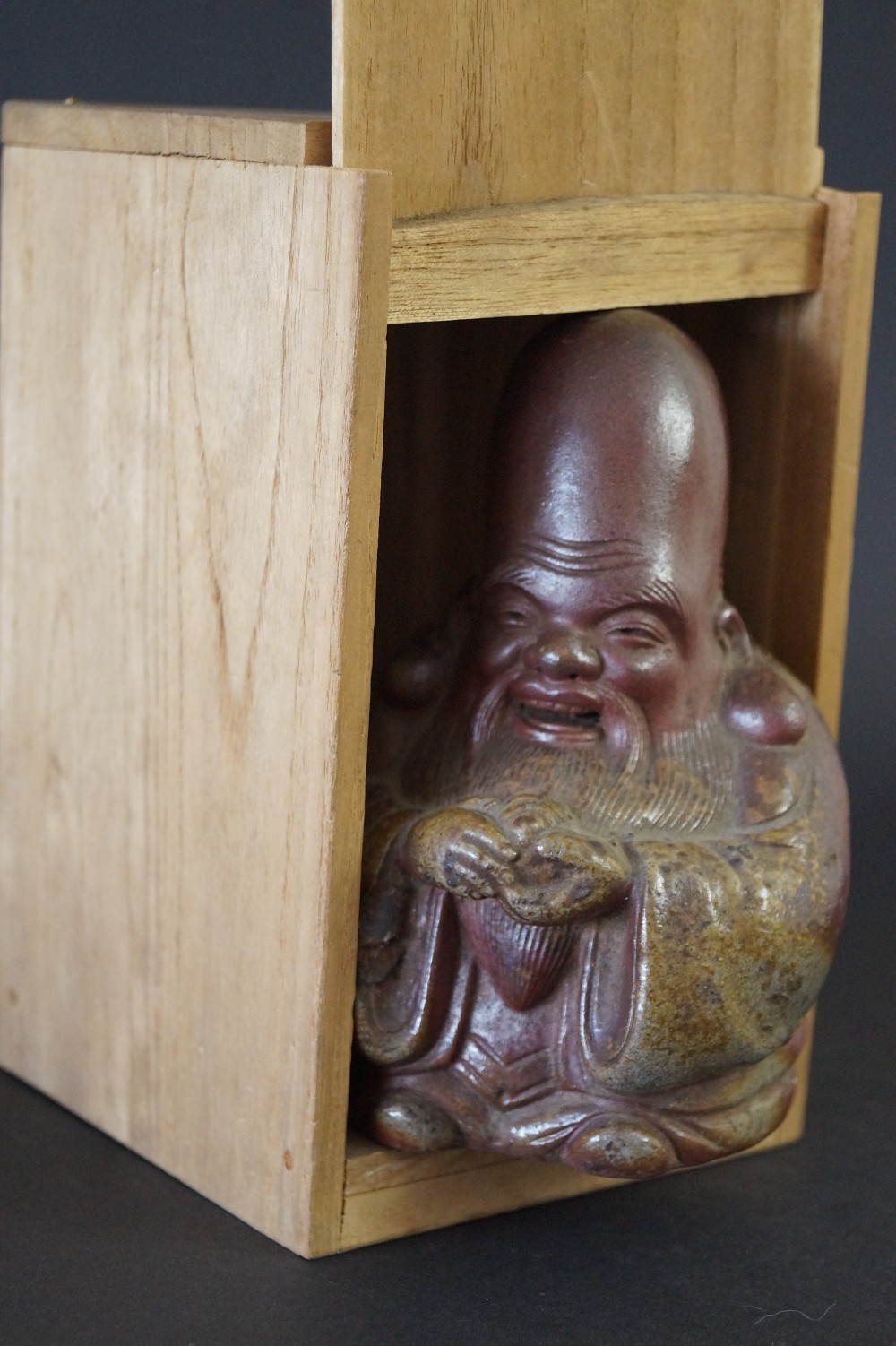 Fukurokuju Figure in Storage Box 1