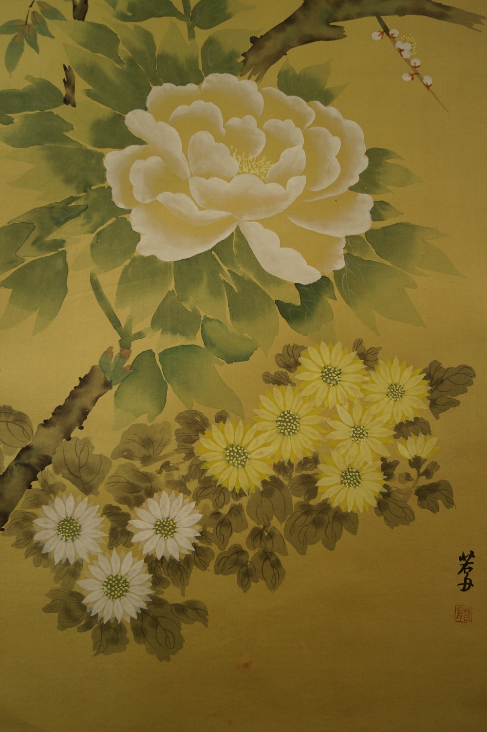 Flowers motif close-up 3