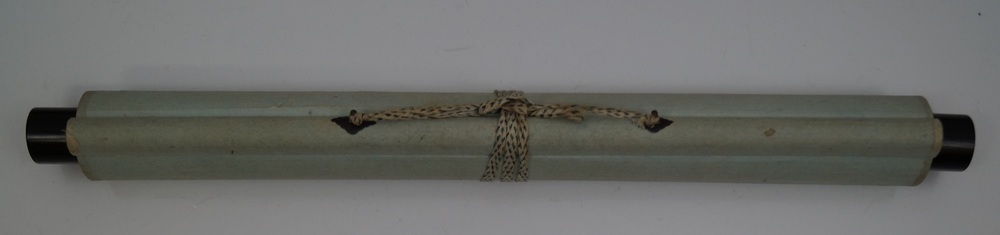 The Begging Monk Kakemono Rolled Up