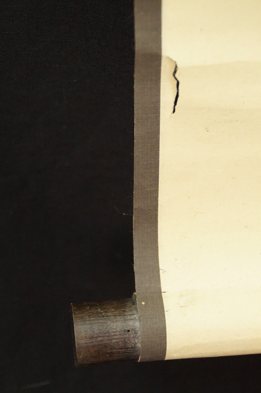 Mann am Wasserfall von Shodo Rollendetail
