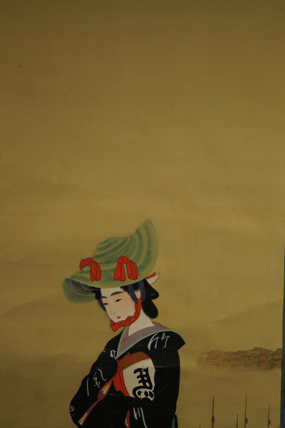Beauty in kimono full motif without mounting 2