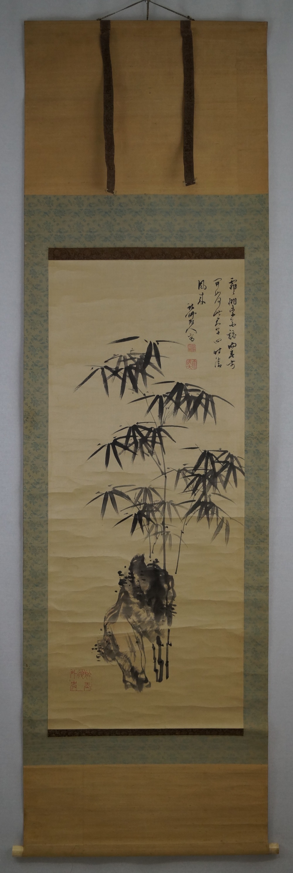 Bamboo Full View Hanging Scroll