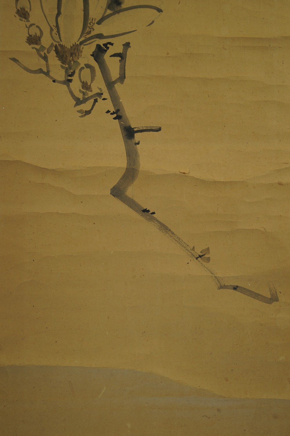Hanging Scroll Flowers Blossom Motif Close-Up 2