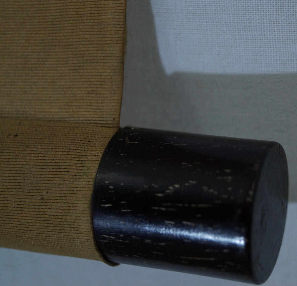 Kakemono Bodhidharma Daruma Scroll Detail