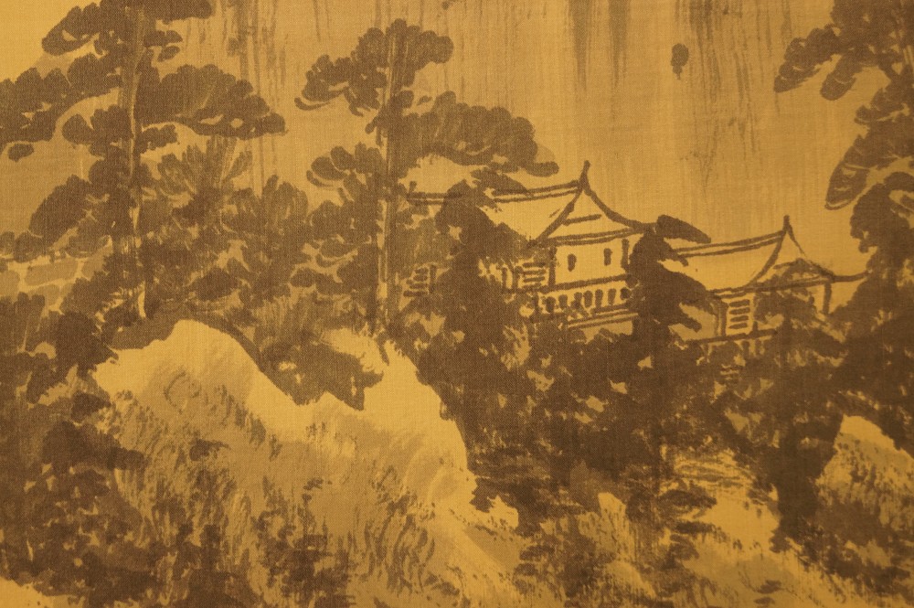 Landschafts Kakemono XXL Landschaft Nahaufnahme 5