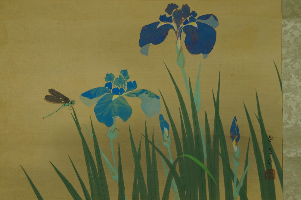Irises full motif without mounting