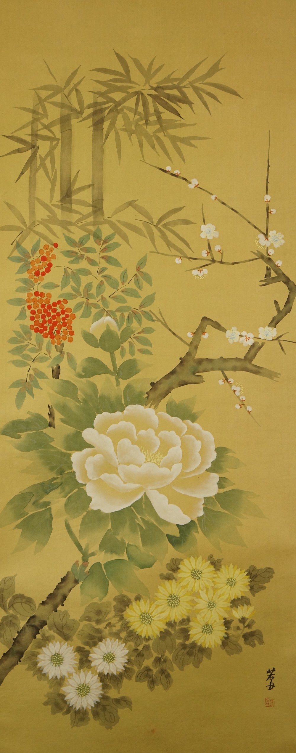 Flowers Full Motif Without Mounting