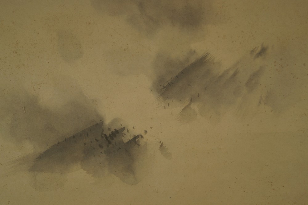 Berg Fuji von Toyohiko Okamoto Landschaft-Motiv Nahaufnahme
