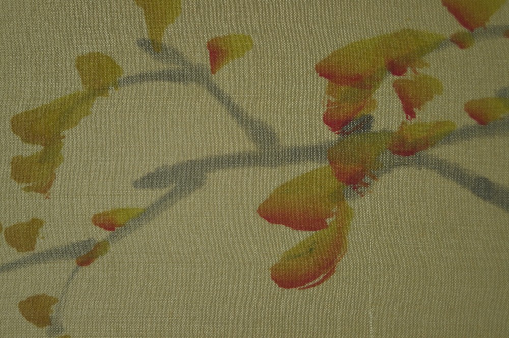 Peony Hanging Scroll Peony Motif Close-Up 2