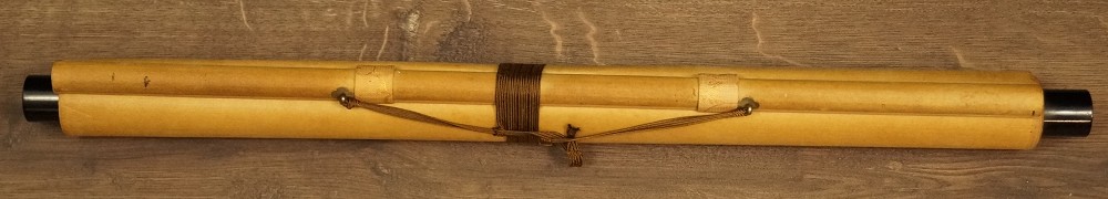 Branch full of sakura blossoms kakemono rolled up
