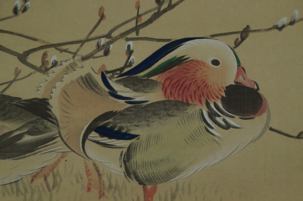 Two Ducks by Keifumi Matsumura Duck Motif Close-Up 2