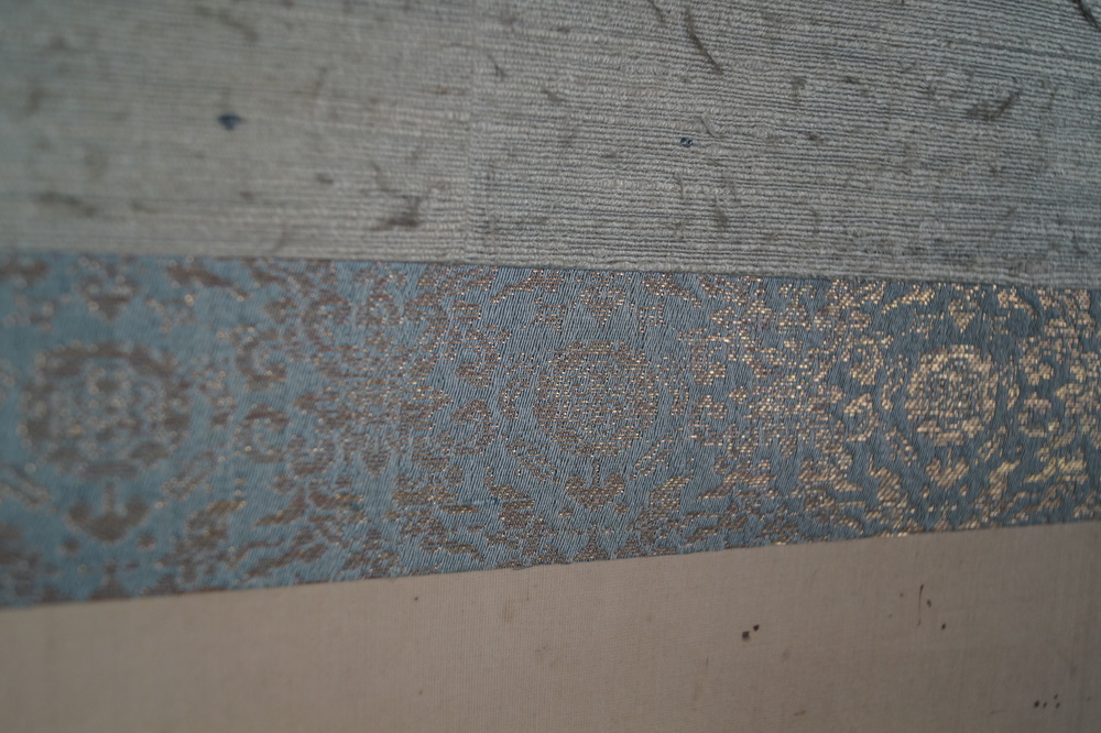 Die Kiefern und die Kraniche Montierungsdetail
