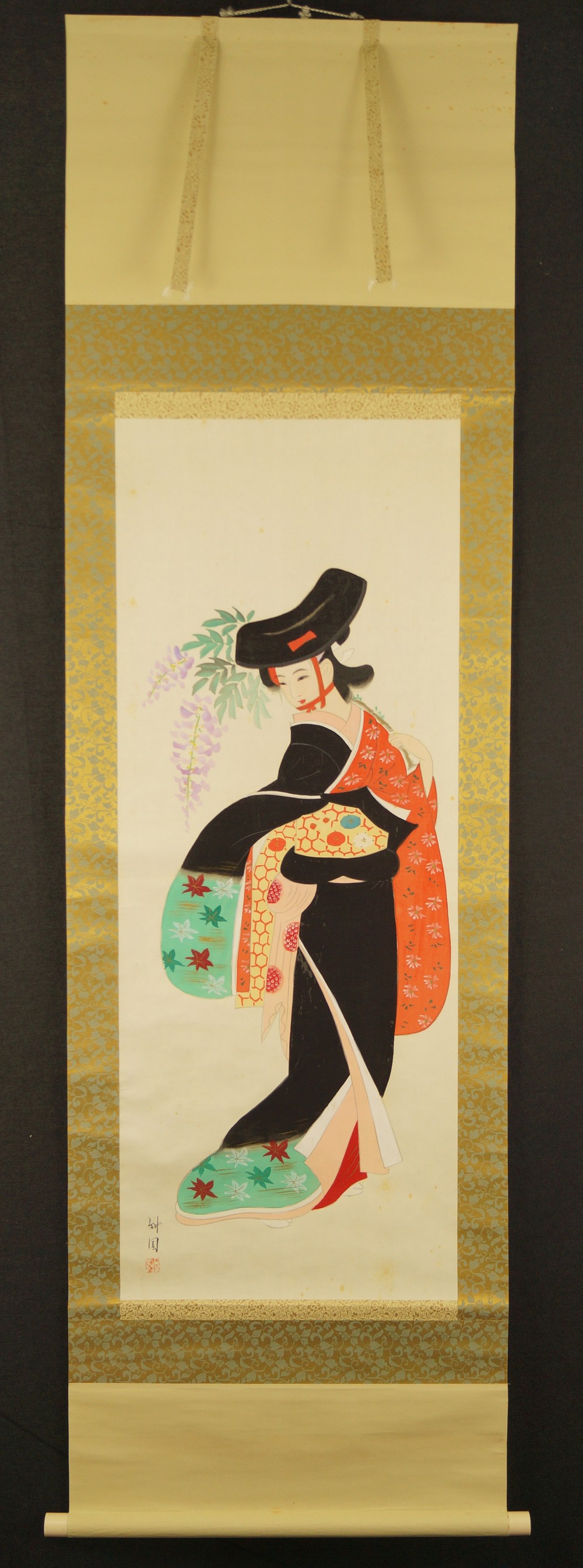 Beauty Hanging Scroll Full View
