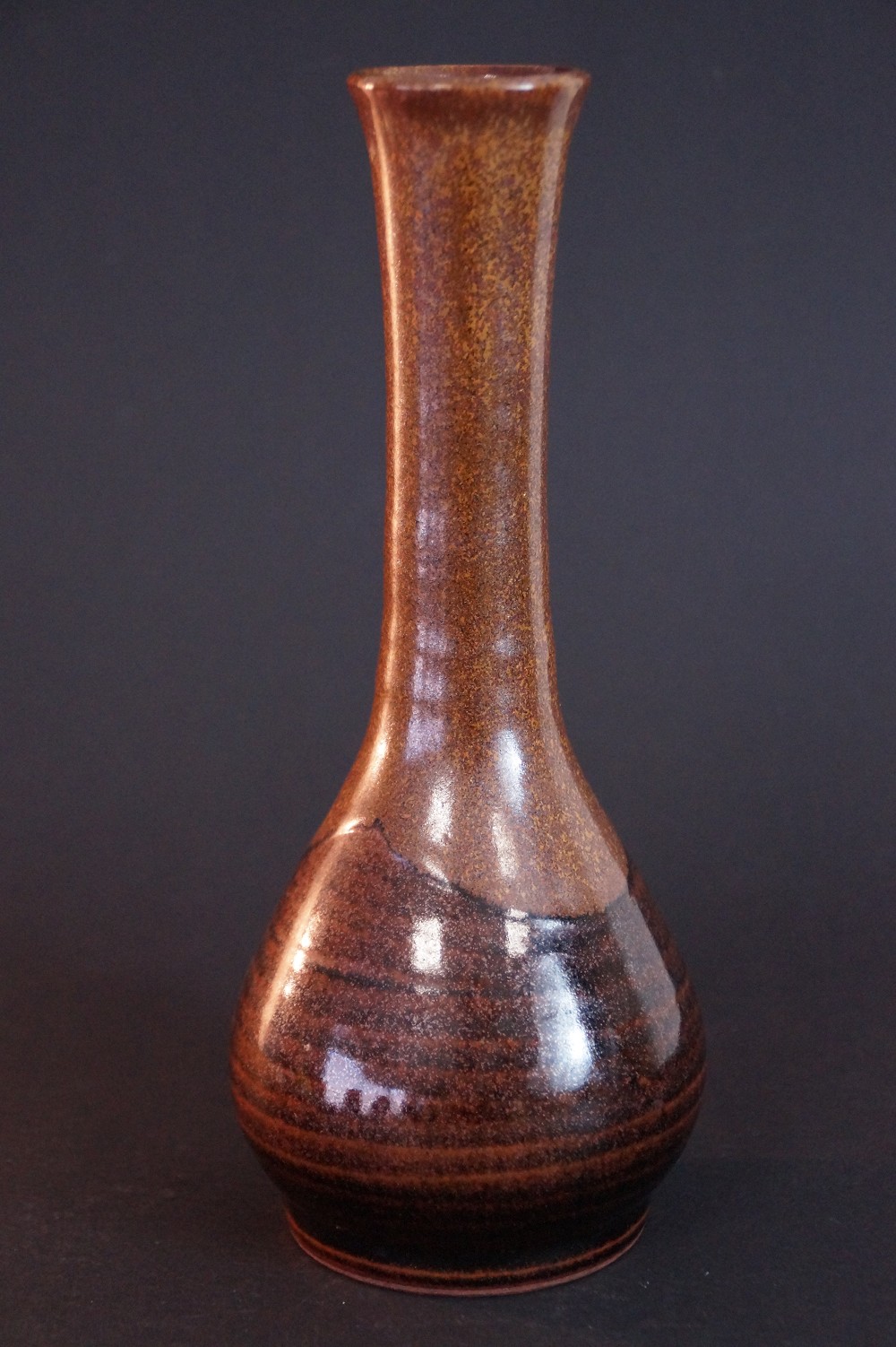 Handgetöpferte japanische Tanba Vase von Hiroyuki Ichino