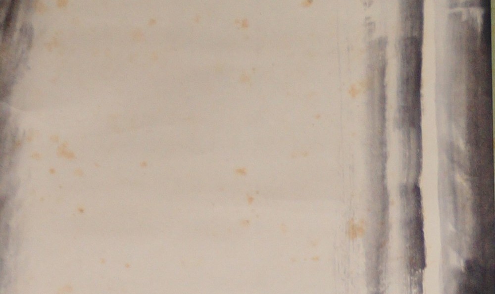 Kakemono von Ikeda Keisen: Wasserfall in reduzierter Tuschemalerei.