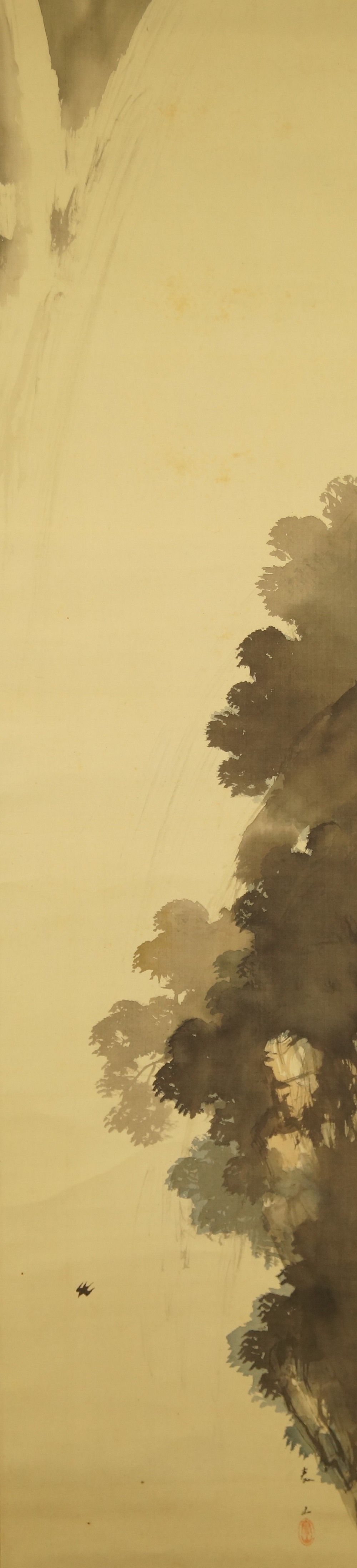 Wasserfall von Yasuyama Tachiwaki Gesamtmotiv ohne Rahmung