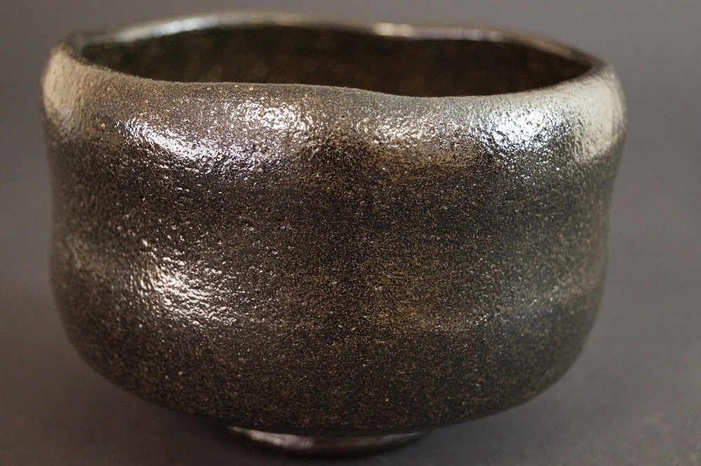 Chawan Made of Raku Ware by Keizan Ono Side View 1