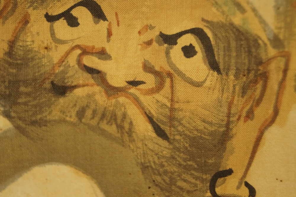 Bodhidharma Daruma Motif Close-Up 7