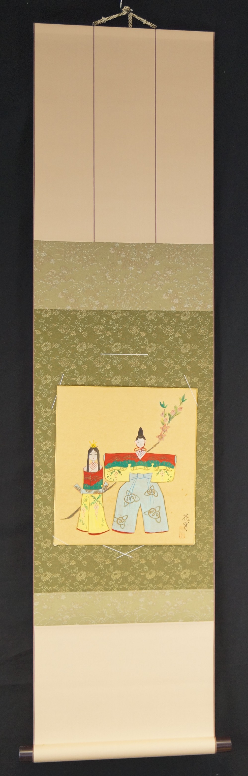 Shikishi Hina Dolls Gesamtansicht mit Einfassung
