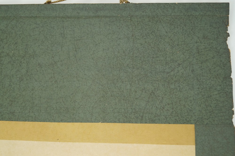 Kakemono Kalligrafie Gedicht Montierungsdetail