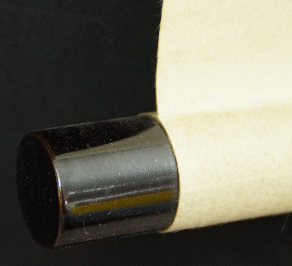 Knorriger Pflaumenbaum Kakemono Rollendetail