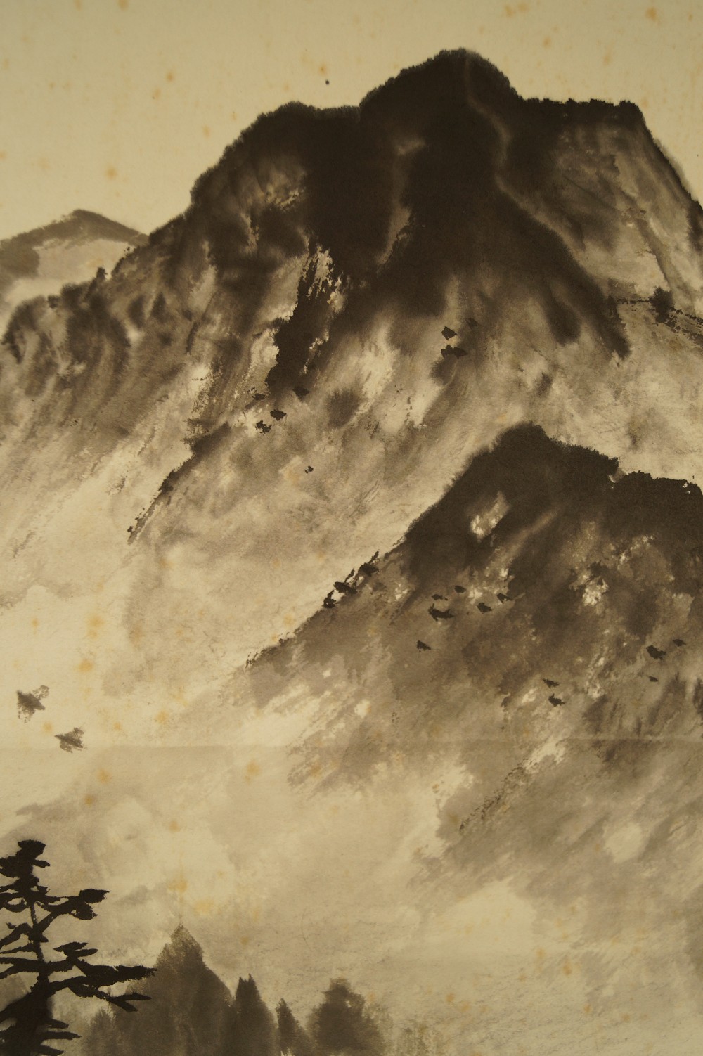 Landschafts Kakemono Landschaft Nahaufnahme 2