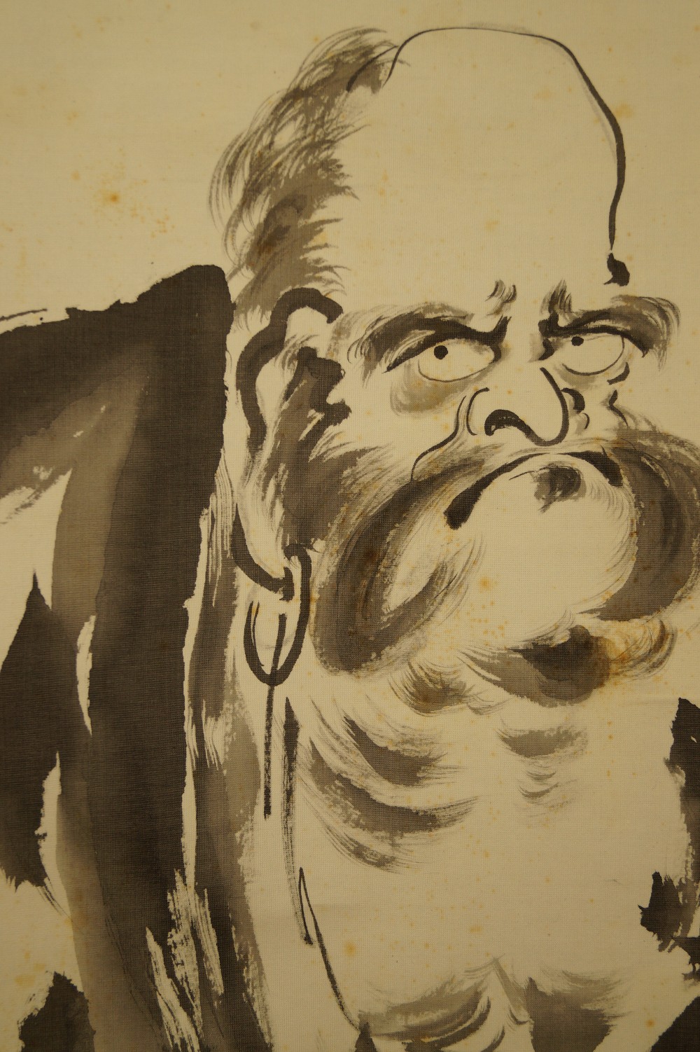 Bodhidharma Daruma Motif Close-Up 2
