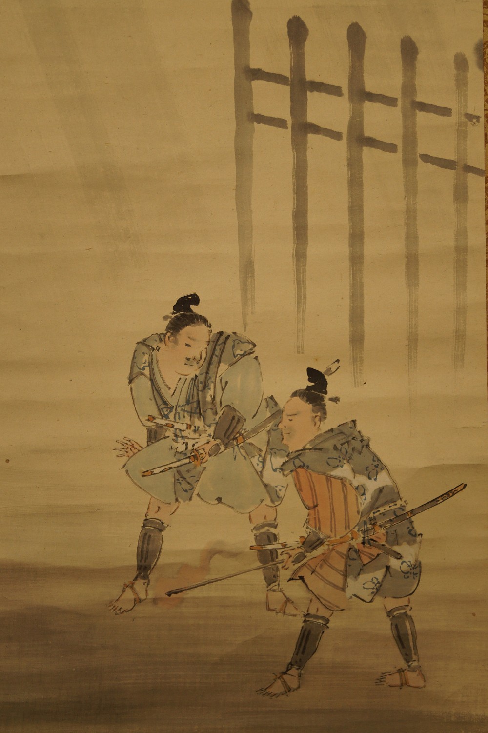 Soga Brothers Kakemono Motif Close-Up 1